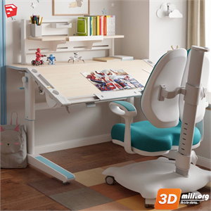 Kid's table and chairs Skp Files 